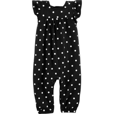 polka dot romper pants