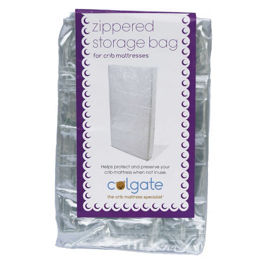 Zippered Crib Mattress Storage Bag In Clear By Colgate Mattress Buybuy Baby