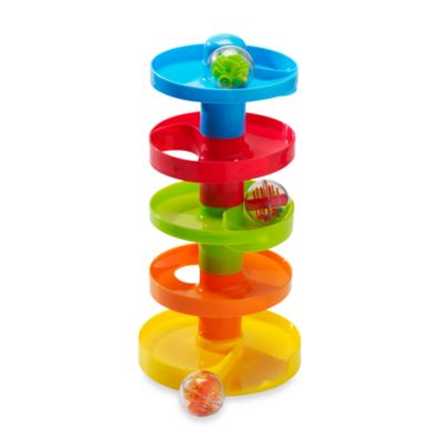 roll and swirl ball ramp