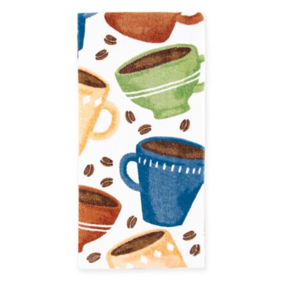 coffee cup kitchen towels