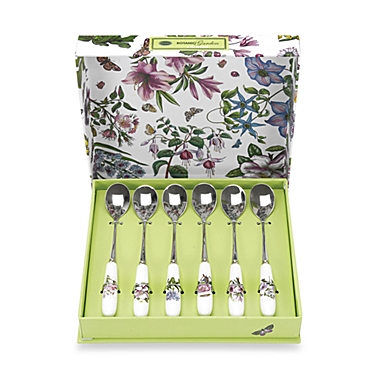 Portmeirion&reg; Botanic Garden 6-Piece Teaspoon Set. View a larger version of this product image.