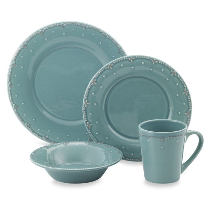 Genevieve Slate Dinnerware Collection Bed Bath and Beyond Canada