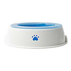 Alternate image 0 for Pawslife&reg; Cooling Pet Water Bowl in White/Blue