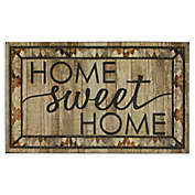 Mohawk Home&reg; Doorscapes Rustic Home Sweet Home 18&quot; x 30&quot; Rubber Door Mat