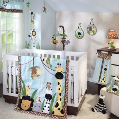 jungle crib sheets