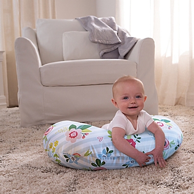 Boppy&reg; Original Nursing Pillow and Positioner in Posy Stripe. View a larger version of this product image.