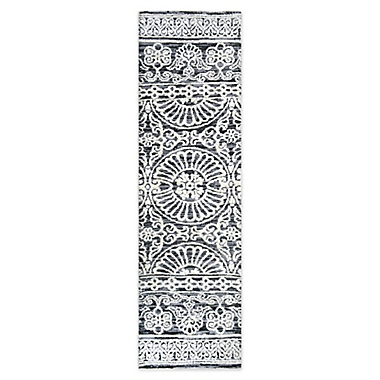 Bee &amp; Willow&trade; Ashby 2&#39; x 7&#39; Runner in Grey/Ivory. View a larger version of this product image.