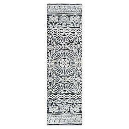 Bee & Willow™ Ashby 2' x 7' Runner in Grey/Ivory