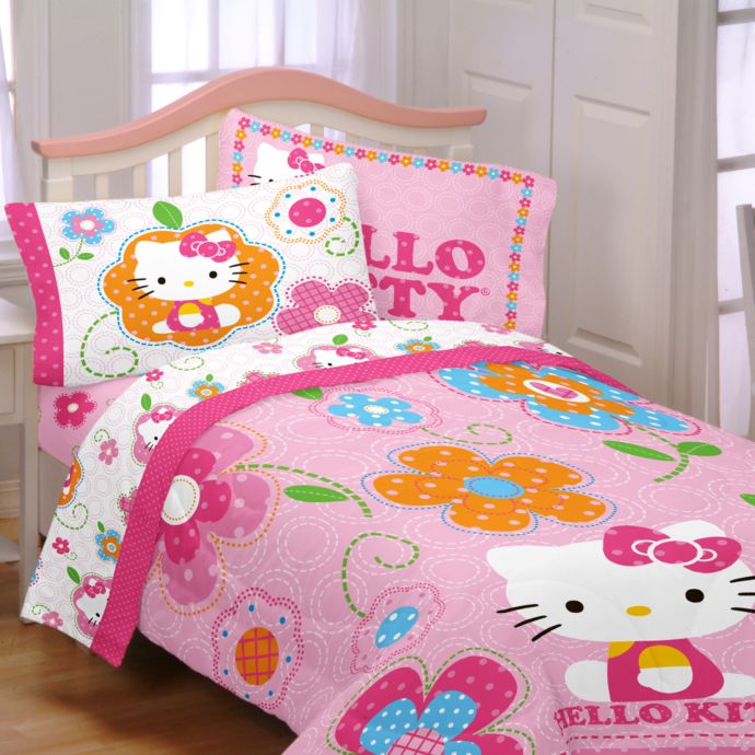 hello kitty twin comforter set | bed bath and beyond canada