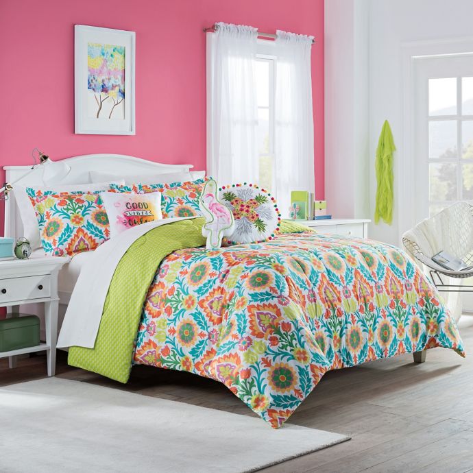 Waverly Kids Santa Maria Reversible Comforter Set | Bed ...