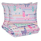 Alternate image 3 for Waverly Kids La La Llama Reversible 2-Piece Twin Comforter Set