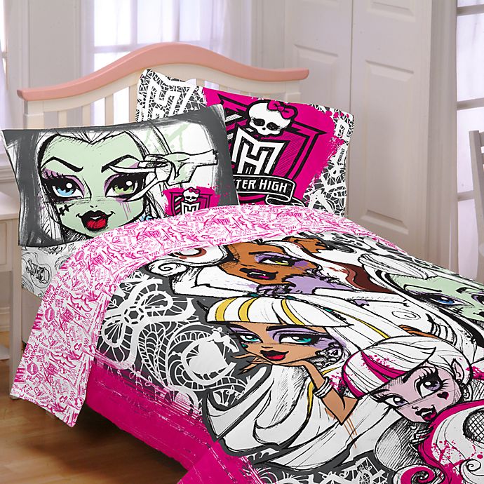 mattel® monster high™ comforter set | bed bath and beyond canada