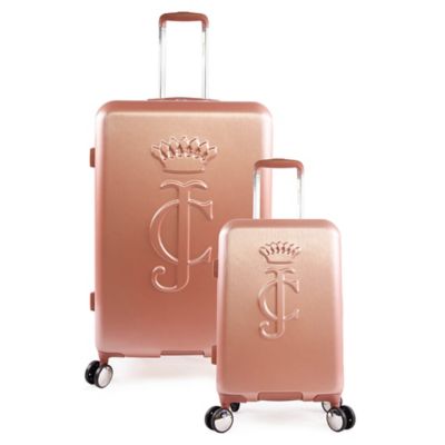 rose gold luggage