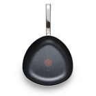 Alternate image 5 for T-Fal&reg; HeatMaster Nonstick 4 qt. Triangle Pan in Black/Blue