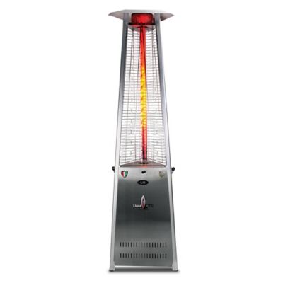 Lava Heat Italia® 2G A-Line 66,000 BTU Natural Gas Patio Heater in Stainless Steel