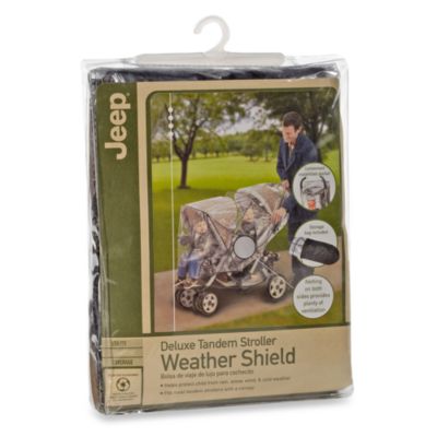 jeep deluxe stroller weather shield