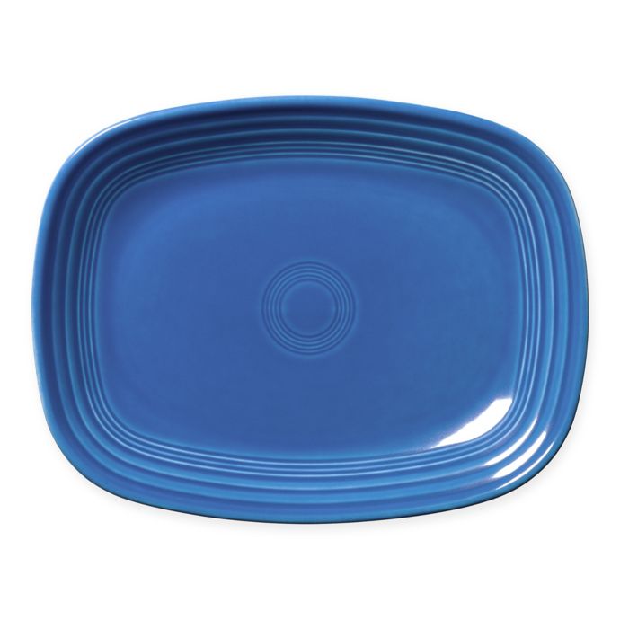 Fiesta® 12Inch Rectangular Platter in Lapis Bed Bath & Beyond