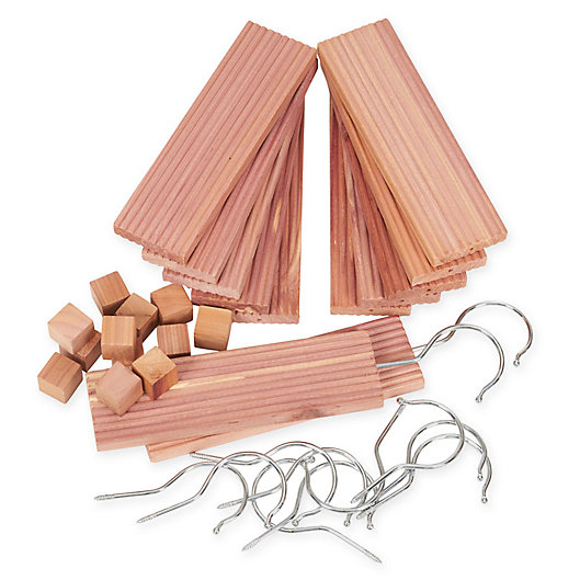 Alternate image 1 for Household Essentials® 24-Piece Hang-Up and Cube Cedar Fresh Value Pack