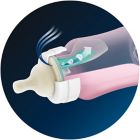 Alternate image 3 for Philips Avent 3-Pack 9 fl. oz. Anti-Colic Baby Bottles with Insert in Pink