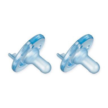 Philips Avent 2-Pack Soothie 3M+ Pacifiers in Blue. View a larger version of this product image.