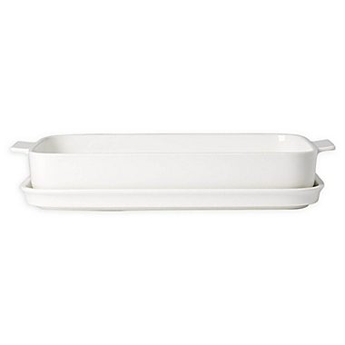 Villeroy &amp; Boch Clever Cooking Large Rectangular Baking Dish with Lid. View a larger version of this product image.
