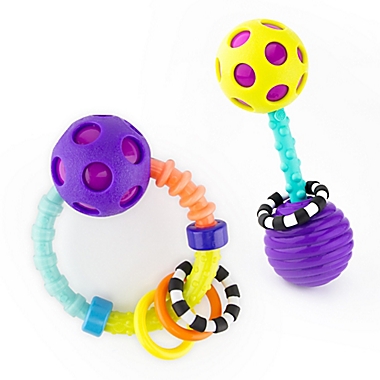 Sassy 2-Piece My First Bend &amp; Flex Rattle Set. View a larger version of this product image.