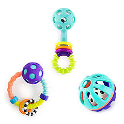 Sassy 3-Piece Shake Rattle and Roll Gift Set