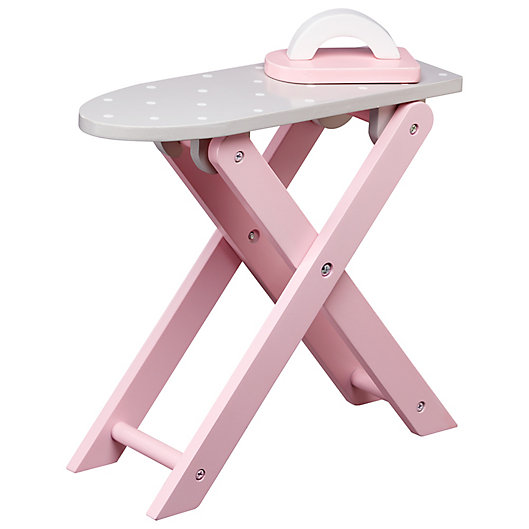 Alternate image 1 for Olivia's Little World Doll Ironing Board in Grey/White