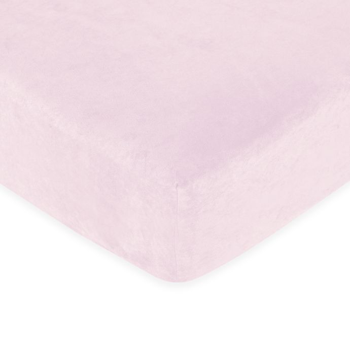 Sweet Jojo Designs Funky Zebra Microsuede Fitted Crib Sheet In