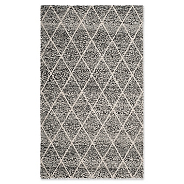 Safavieh Natura Jessica 5&#39; x 8&#39; Handcrafted Area Rug in Black. View a larger version of this product image.