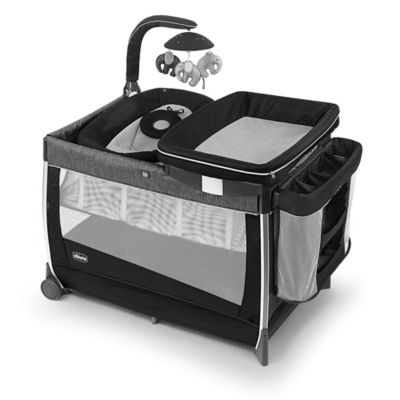 Chicco® Lullaby Dream Playard in Black Bed Bath & Beyond