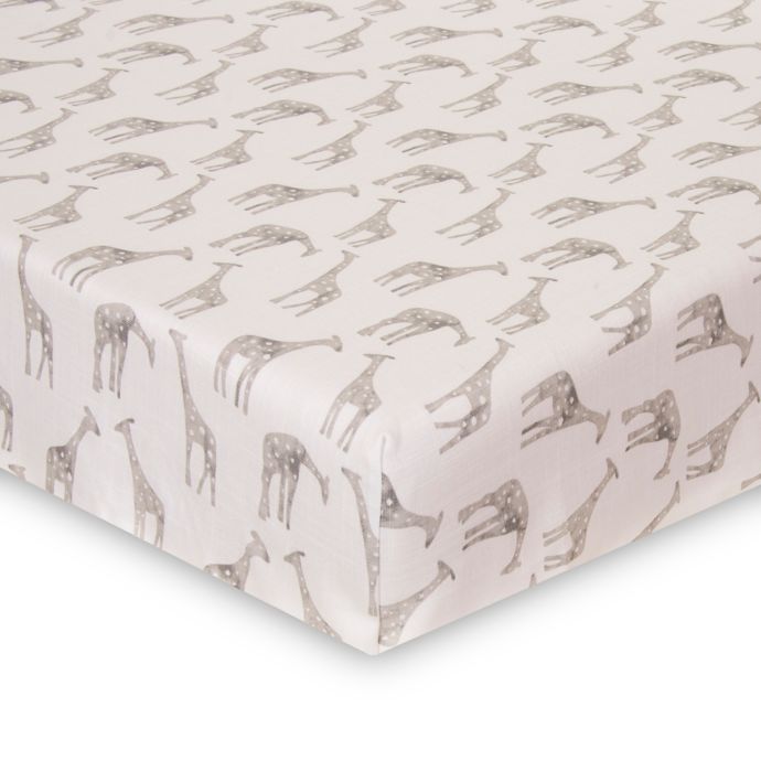 Glenna Jean Ollie Jack Giraffe Fitted Crib Sheet Bed Bath Beyond