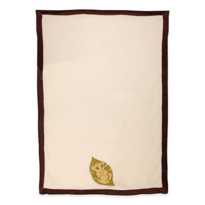 personalized lion king baby blanket