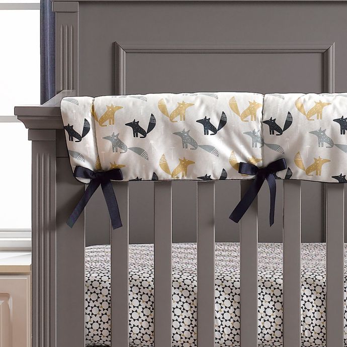 Liz And Roo Fox Den Crib Rail Cover Buybuy Baby