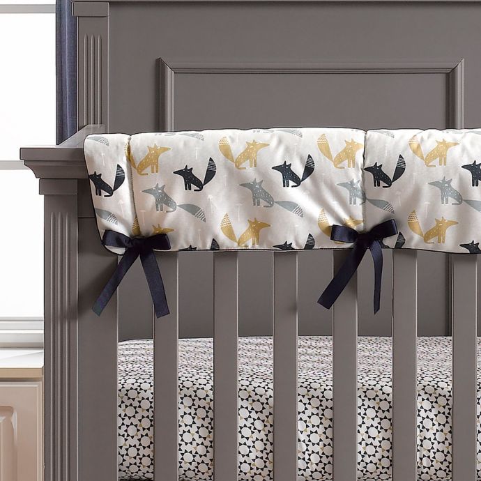 Liz And Roo Fox Den Crib Rail Cover Buybuy Baby