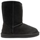 Alternate image 1 for Lamo Size 1 Classic Suede Boot in Black