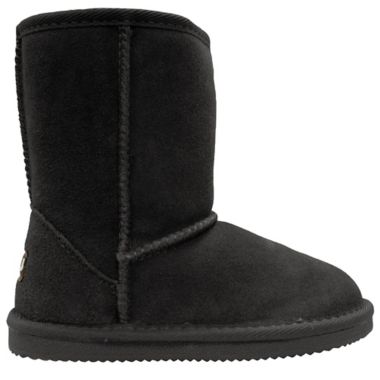 Lamo Size 1 Classic Suede Boot in Black. View a larger version of this product image.