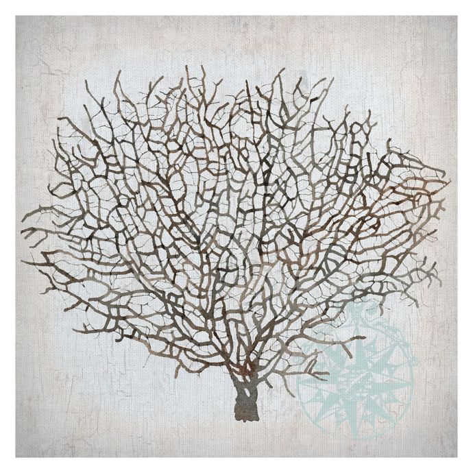 Masterpiece Art Gallery Lynnea Washburn Coral Canvas Wall Art Bed Bath Beyond