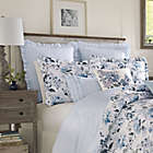 Alternate image 1 for Laura Ashley&reg; Chloe European Pillow Sham in Blue