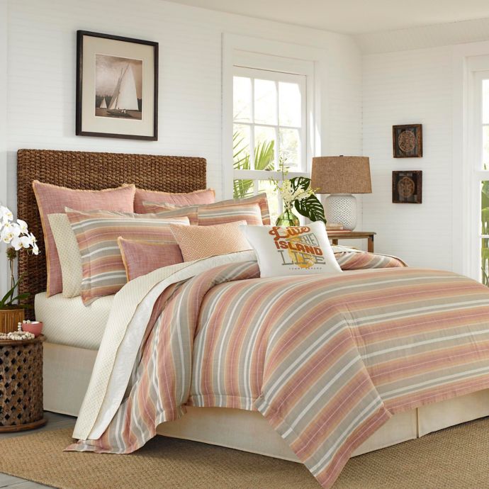 Tommy Bahama Sunrise Stripe Duvet Cover Bed Bath Beyond