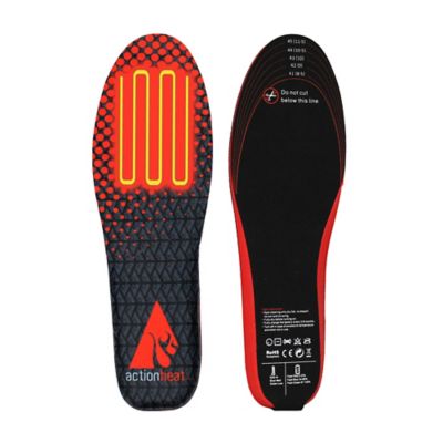 ActionHeat&trade; Large/ExtraLarge Rechargeable Heated Insoles with Remote