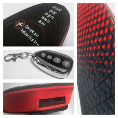 ActionHeat&trade; Large/ExtraLarge Rechargeable Heated Insoles with Remote. View a larger version of this product image.