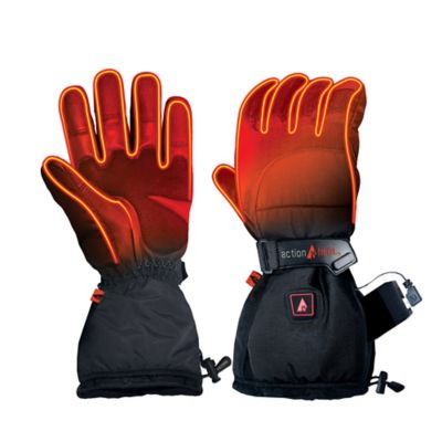 ActionHeat&trade; Women&#39;s Small 5V Battery Heated Snow Gloves in Black
