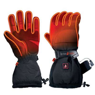 ActionHeat&trade; Women&#39;s Medium 5V Battery Heated Snow Gloves in Black