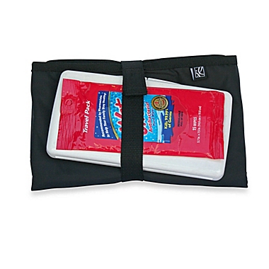 J.L. Childress Full Body Changing Pad in Black. View a larger version of this product image.