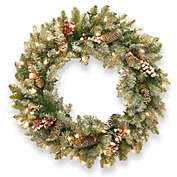 National Tree Dunhill Fir Pre-Lit Wreath