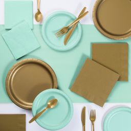 Classic Color Duo 221-Piece Party Supplies Kit