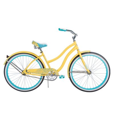 yellow women's bike