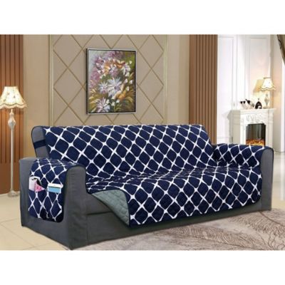 Navy Sofa Cover | Bed Bath & Beyond
