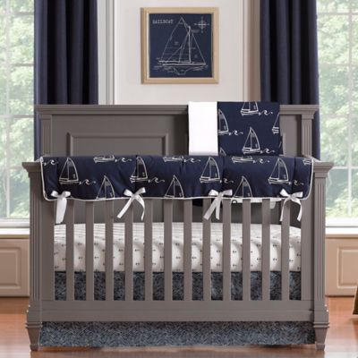 nautical crib sheets